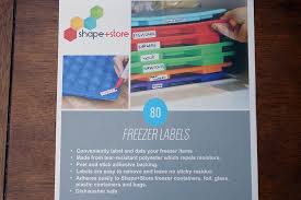 Set Of 80 Freezer Safe Labels Shape Store Canada