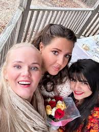 This is a photo of me and my daughter