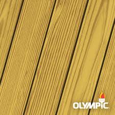Olympic Maximum 1 Gal Honey Gold Exterior Stain And Sealant In One
