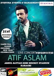 Atif Aslam Live In Karachi Karandaaz S 3rdfintech Disrupt Challenge In 2019 Atif Aslam New Years Live Celebrities