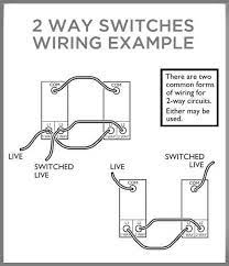 May 20, 2020 · if the power line feeds through the switch's junction box with the light fixture's wires also coming from the same box, then the hot wire (black) from the power feed hooks up to one of the terminals on the switch, and the black wire from the light fixture to the other terminal, with the two white wires pigtailed through a wire connector. How To Wire A Light Switch Downlights Co Uk