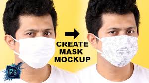 Download How To Make Face Mask Mockup Photoshop Mockup Tutorial Youtube