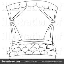 Black And White Stage Curtain Coloring Page Coloring Pages Detailed Coloring Pages Easy Crafts For Teens