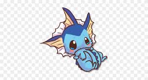 Vaporeon Drawing Cute Pokemon Kawaii Free Transparent Png Clipart Images Download