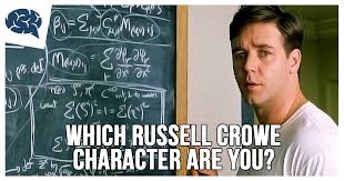Which Russell Crowe Character Are You Brainfall