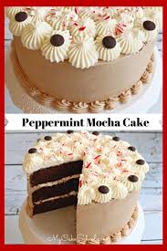 Whisk together first 4 ingredients in a small saucepan. Peppermint Mocha Cake My Cake School