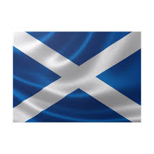 Flaga szkocji składa się z krzyża białego andrzejki (angielski saltire) na jasnoniebieskim tle. Plakat Flaga Szkocji Pixers Zyjemy By Zmieniac