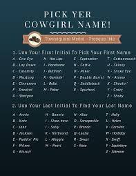 Image Result For Cowgirl Names Funny Names Silly Names Cowgirl