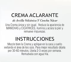 Concha Nacar Crema Aclarante No.3, Brightening Mask 3 oz, Reduces  Appearance Of Spots And Scars