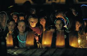 Vigil for Shark Attack Victim