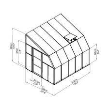 The sunlite 24 in x 96 in. Rion Sun Room 8 Ft X 10 Ft Clear Greenhouse 702124 The Home Depot Sunroom Polycarbonate Roof Panels Greenhouse Kit