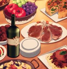 Pin By Bonnie Lau On Anime Food Food Eat Food Illustrations