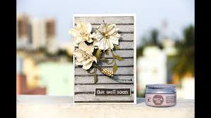 You can use a spray bottle this is a bit larger if you prefer. Quick Shimmery Card With Natural Mica Powder Youtube