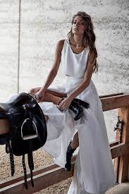 Parker Skirt Lo Top Boho Wedding Dress Bohemian Wedding Dresses Australia Embroidered Wedding Dress