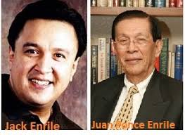 JPE and his son, Jack Enrile helped in the success of building the North  Luzon East Expressway