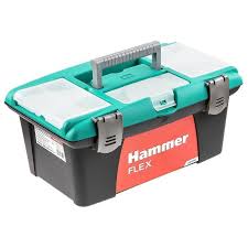 Ящик с органайзером Hammer Flex 235-018 40 х 25 x 18 см 16'' - купить ,  скидки, цена, отзывы, обзор, характеристики - Ящики для строительных  инструментов