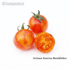 Sunrise bumblebee has been on my best tasting list of cherries for a long time. Artisan Sunrise Bumblebee Tomatenjunkie