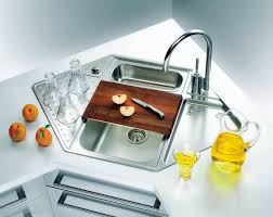 15 cool corner kitchen sink designs