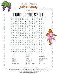 Fruit Of The Spirit Bible Pathway Adventures