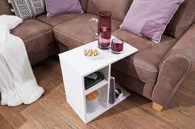 Vcm couchtisch couchtisch höhenverstellbar & ausziehbar kobila. Wohnling Beistelltisch Milo 50x50x30 Cm Holz Weiss Design Anstelltisch Sofa Couchtisch Klein Modern Kleiner