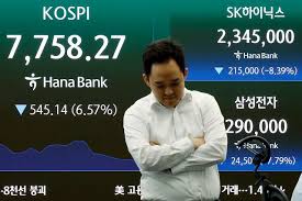 KOSPI急落の背景を3点で検証