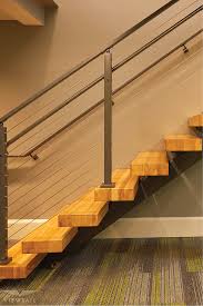 Floating Staircase Install In Modern Gym Viewrail Stairs Design Modern Modern Stairs Stairs Design