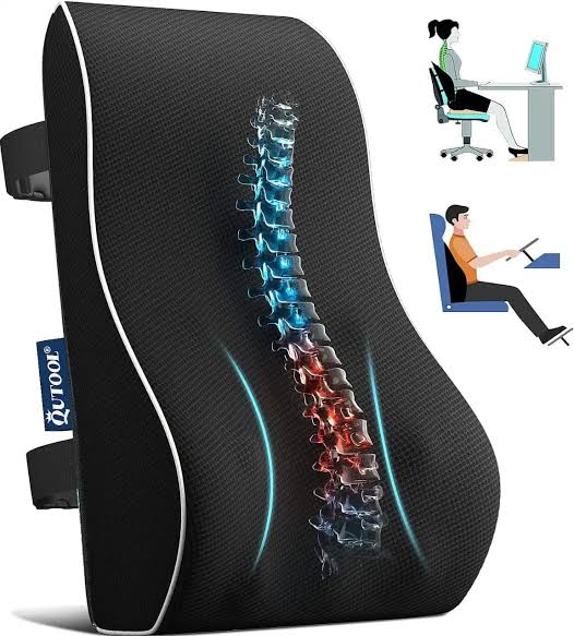 Back support cushions