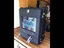 Photo Booth In Briefcase Form Portable Photo Booth Photo Booth Photo Booth Printer
