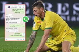 Explore more on emiliano sala. Emiliano Sala Whatsapp Voice Message Reveals Late Striker Had No Interest In Joining Cardiff City 1st For Credible News