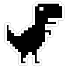 Aesthetic Sticker Black And White Png 8 Bit Dinosaur By Animoia Aesthetic Stickers Meme Stickers Bubble Stickers
