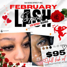 Will you be my valentine? Volume lash set $95 the entire month of February  💌