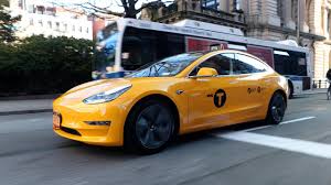 This page will calculate your cab fare using new york, ny taxi rates. Riding In The First Nyc Yellow Tesla Taxicab Youtube