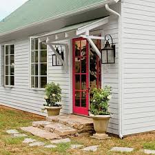An access door is usually an opening at the side of the house that allows entry into the crawl space. 17 Door Rain Cover Ideas Door Overhang House Exterior Door Awnings
