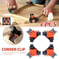 You loosen or tighten it with a long threaded screw. Corner Clamp 90 Degree Right Angle Clamp Diy Corner Clamps Quick Fixed Fishtank Glass Wood Picture Frame Woodwork Right Angle Buy At The Price Of 7 16 In Aliexpress Com Imall Com