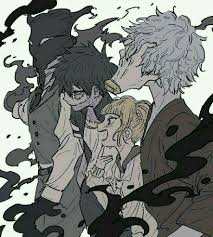 My Hero Academia Bird Guy Villain League Of Villains Villains Tomura Himiko Dabi Kurogiri My Hero Academia Boku No Hero Academy Desenhos Chineses Vilas