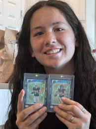 Daughter and dad score big with sports cards haul