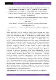 Pdf A Literature Review On Determination Of Quadrotor Unmanned Aerial Vehicles Propeller Thrust And Power Coefficients