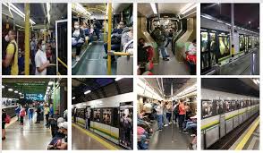 Line b runs 5.6 km through the city of medellín from west to east connecting with line a at san antonio right in the city centre. Metro De Medellin On Twitter Pipe En Hora Pico Es Normal Que Haya Mas Pasajeros Aunque En La Linea A Pasa Que Estos Se Siguen Concentrando En Los Coches 1 Y 2