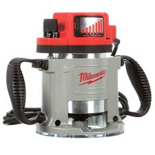 Milwaukee 3 1 2 Max Hp Fixed Base Production Router Milwaukee Tools Router Router Lift