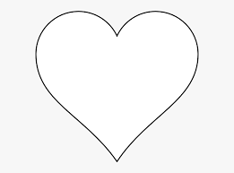 Download Thin B W Heart Svg Clip Arts White Heart Clipart Hd Png Download Kindpng