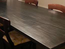 Faux Zinc Finish To Dining Table Or Heardboard Zinc Table Top Zinc Table Custom Furniture