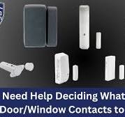 Showcasing The PowerG Door/Window Contact Lineup