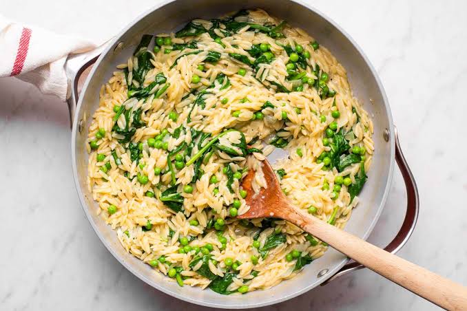 Orzo with Vegetables