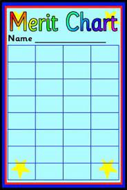 Free Printable Merit Chart Classroom Charts Printable Teaching Resources Teaching Resources