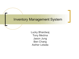 system flowchart inventory management system