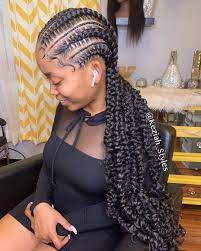 Pin By My Info On Box Braids Hair Ponytail Styles Cool Braid Hairstyles Braids Hairstyles Pictures