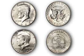 kennedy half dollar mintages 1964 date