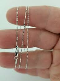 Free shipping on orders over $25 shipped by amazon. 14k White Gold Bead Ball Chain 18 Round N Rectangle Diamond Cut Beads Necklace Ebay