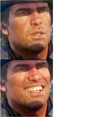 Arthur Morgan Blank Template