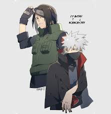 Itachi anbu type armour with a different mask. Itachi And Kakashi Naruto Shippuden Sasuke Anime Naruto Naruto Kakashi